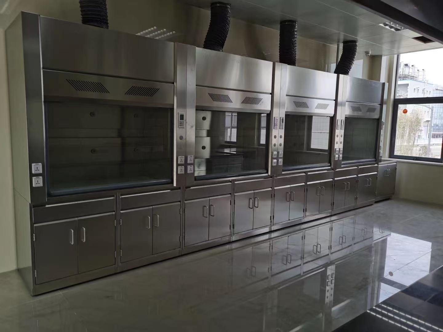 泰安市全钢通风柜不锈钢实验台 - 方案